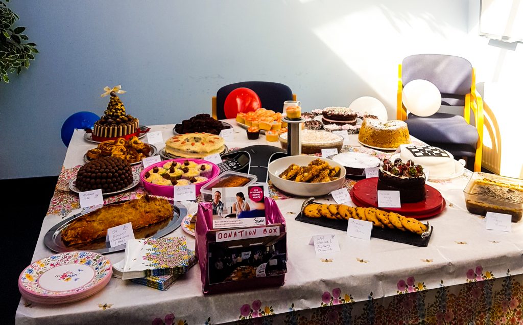 Elite Control Systems Limited teamed up with Asset Guardian Solutions Limited and put on a Charity Bake Off to raise money for SAMH (Scottish Association for Mental Health)