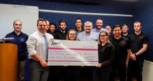 Elite Control Systems Limited raise £1744 for SAMH (Scottish Association for Mental Health)