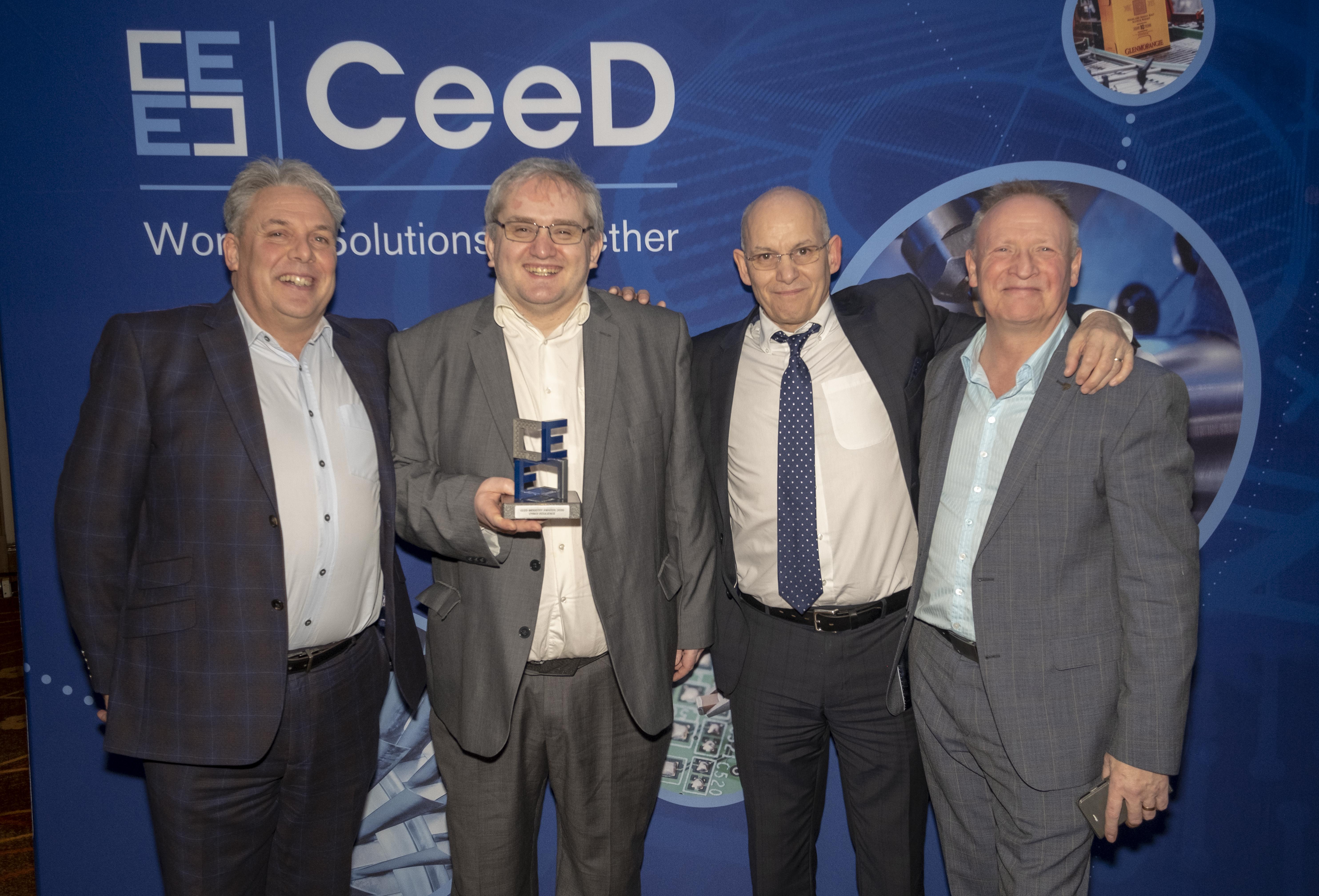 Elite Controls at the CeeD Industry Awards 2020